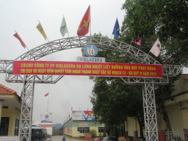 Công đoàn Công ty CP Viglacera Hạ Long: Phát động thi đua quyết tâm hoàn thành xuất sắc nhiệm vụ SXKD năm 2012
