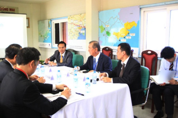 Đoàn đại biểu xúc tiến đầu tư Nhật Bản tới thăm khu công nghiệp Đông Mai