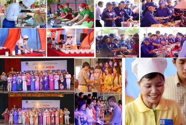 Hào hứng với chuỗi hoạt động 20 – 10 của Công đoàn Công ty CP Viglacera Hạ Long