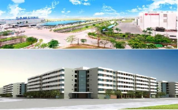 KCN Yên Phong và Khu nhà thu nhập thấp NO5B Đặng Xá của Viglacera được Bộ Xây dựng công nhận “Công trình chất lượng cao”