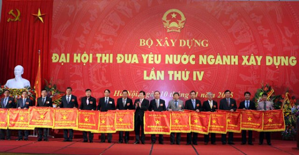 Viglacera – Đơn vị thi đua xuất sắc ngành Xây dựng giai đoạn 2010 – 2015