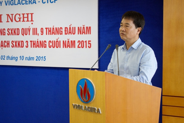 9 tháng đầu năm 2015: Lợi nhuận hợp cộng của Viglacera tăng gấp 1,52 lần so với cùng kỳ năm 2014