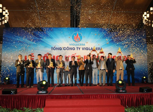 Ban Gạch Ốp lát – Sứ vệ sinh Viglacera: 100% các đơn vị hoàn thành xuất sắc các chỉ tiêu SXKD năm 2014