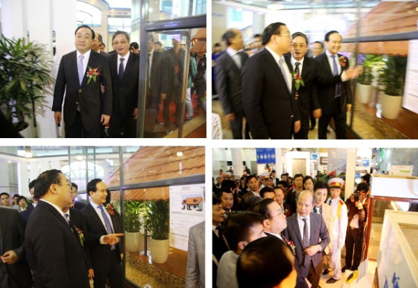 Vietbuild 2015: Viglacera đổi mới vượt trội bằng những thử nghiệm thực tế về tính năng sản phẩm