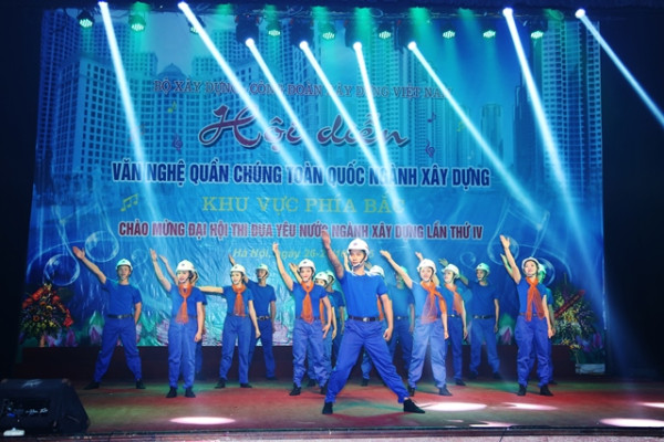 Viglacera dành giải nhất toàn đoàn và 100% các tiết mục đạt Huy chương  Vàng tại Hội diễn văn nghệ quần chúng toàn quốc ngành Xây dựng năm 2015 khu vực phía Bắc