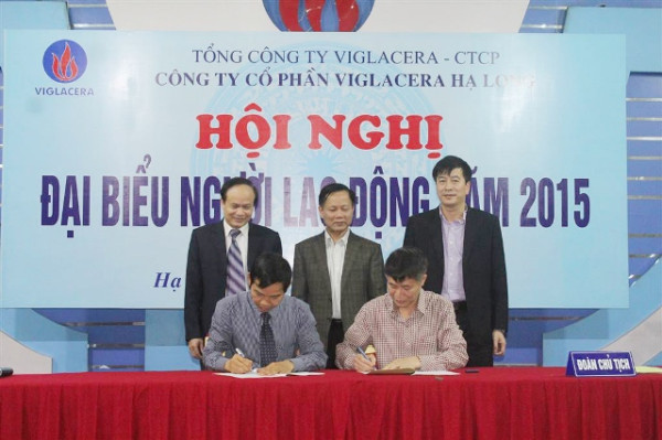 Viglacera Hạ Long: Tổ chức Hội nghị người lao động năm 2015