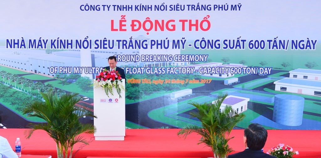 Mr. Do Viet Phuong - General Director of Phu My Super - White Float Glass Co., Ltd. summarized implementation process.