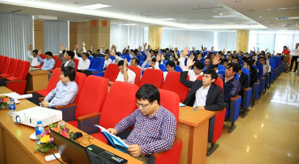Hai công ty thuộc khối Bất động sản Viglacera tổ chức Hội nghị Người lao động với quyết tâm gặt hái nhiều thắng lợi trong năm 2018