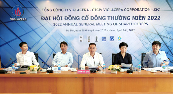 ĐHĐCĐ Viglacera 2022: VGC đặt kế hoạch lãi hợp nhất 1.700 tỷ đồng