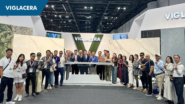 COVERINGS 2025 CHÍNH THỨC KHAI MẠC -  VIGLACERA GÂY NGẠC NHIÊN TẠI TRIỂN LÃM LỚN NHẤT BẮC MỸ CHUYÊN NGÀNH GẠCH MEN & ĐÁ TỰ NHIÊN