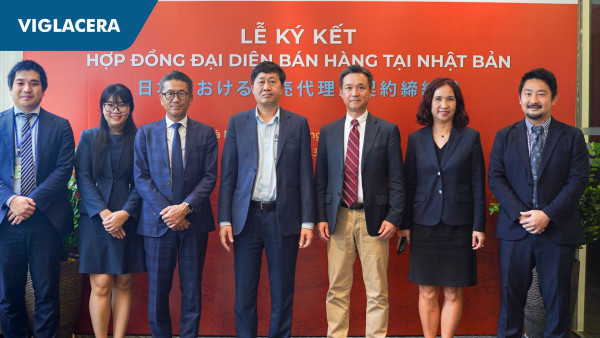 Tập đoàn Nippon Steel trở thành đại diện bán hàng Khu công nghiệp Viglacera tại Nhật Bản