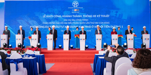 Khởi công Tiên Dương Park City, “mắt xích quan trọng trong Quy hoạch tổng thể Thủ đô - tầm nhìn 100 năm”