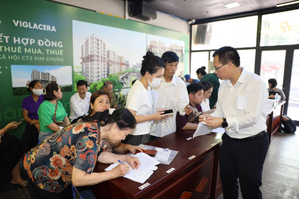 Nhà ở xã hội CT3 Kim Chung: Giấc mơ an cư dần trở thành hiện thực