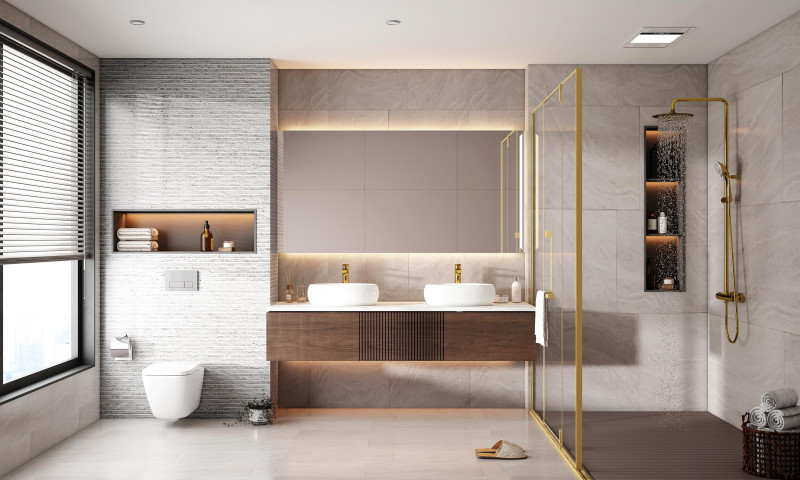 Kiến trúc hiện đại: Vì sao phòng tắm trở thành "tuyến phòng vệ" đầu tiên?