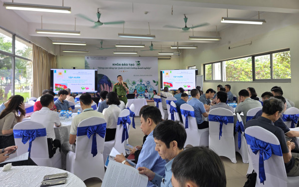 Khóa đào tạo nâng cao năng lực quản lý môi trường trong doanh nghiệp