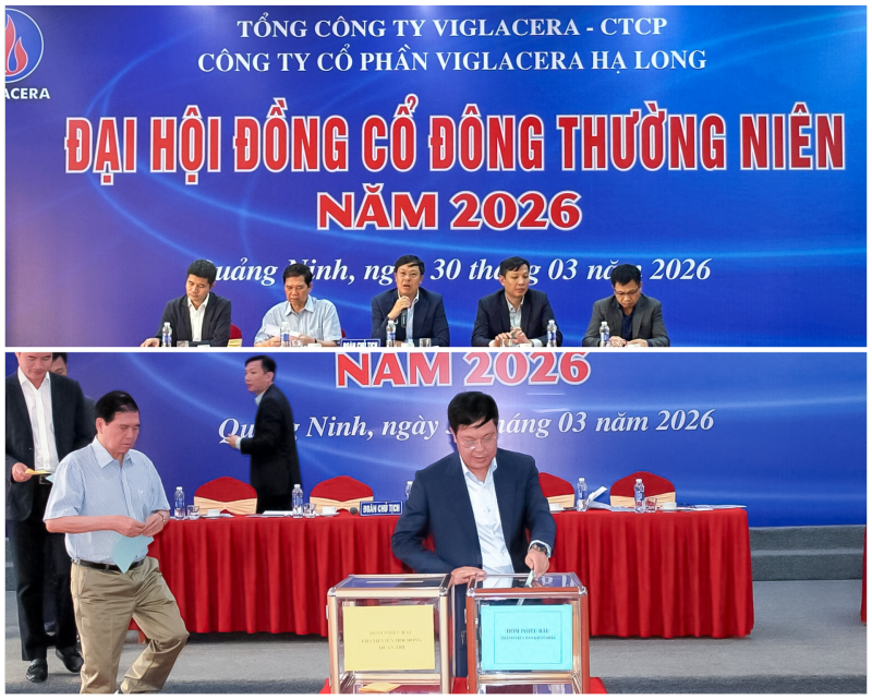 ĐHĐCĐ CTCP VIGLACERA HẠ LONG, GHI NHẬN “XOAY CHUYỂN TÌNH THẾ” & NHỮNG QUYẾT SÁCH ĐÁP ỨNG MỤC TIÊU 2026