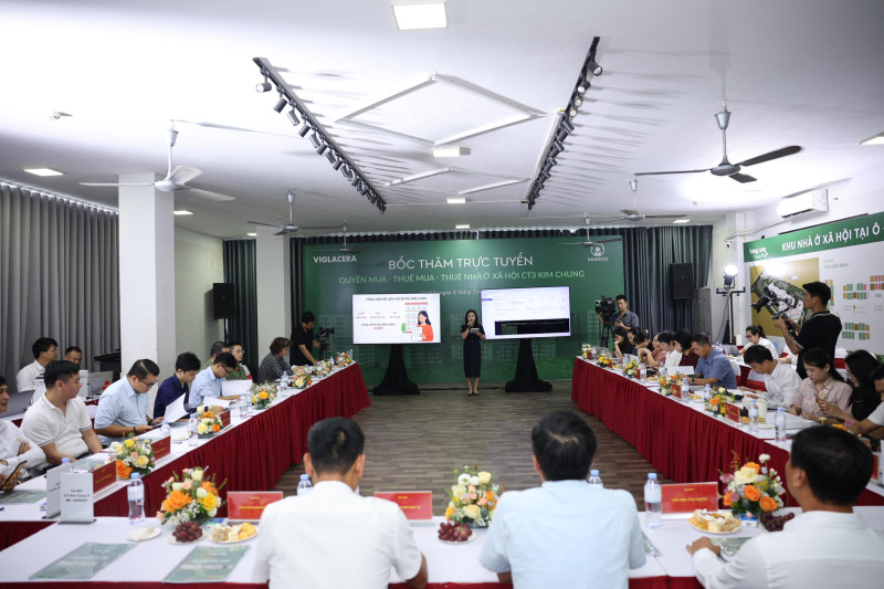 BỐC THĂM TRỰC TUYẾN DỰ ÁN NOXH CT3 KIM CHUNG: CÔNG KHAI, MINH BẠCH, CHẶN ĐỨNG TIÊU CỰC