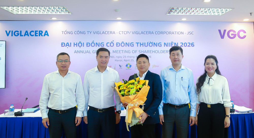 ĐẠI HỘI ĐỒNG CỔ ĐÔNG VIGLACERA 2026: PHÁT HUY VAI TRÒ QUẢN TRỊ - ĐỔI MỚI TƯ DUY SÁNG TẠO ĐÓN CHU KỲ PHÁT TRIỂN MỚI