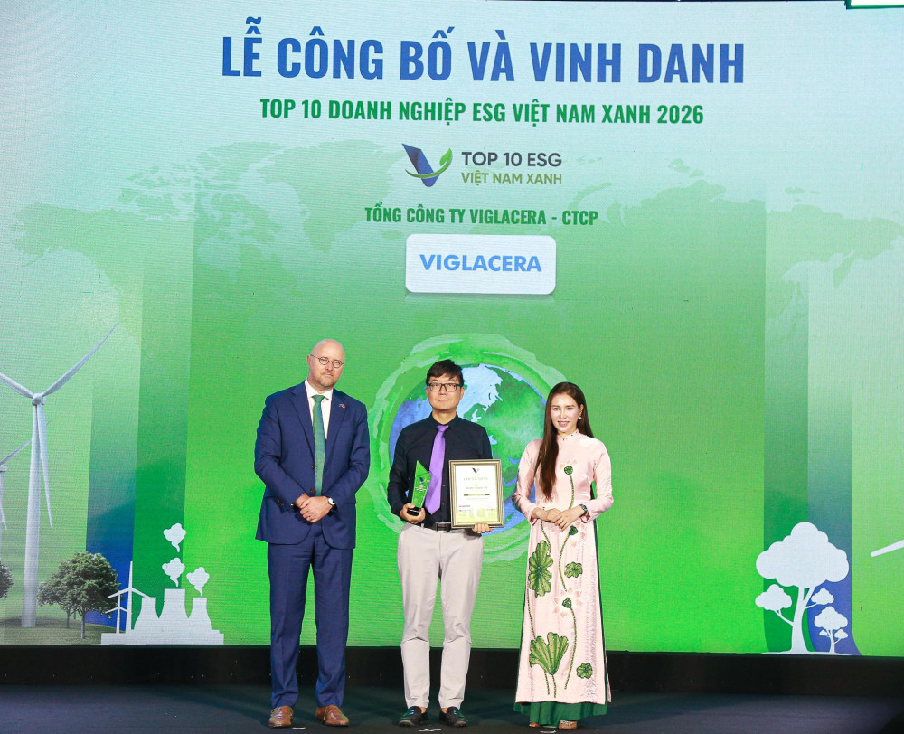 Cú “hat-trick” ESG và chiến lược quản trị hệ sinh thái xanh của Viglacera