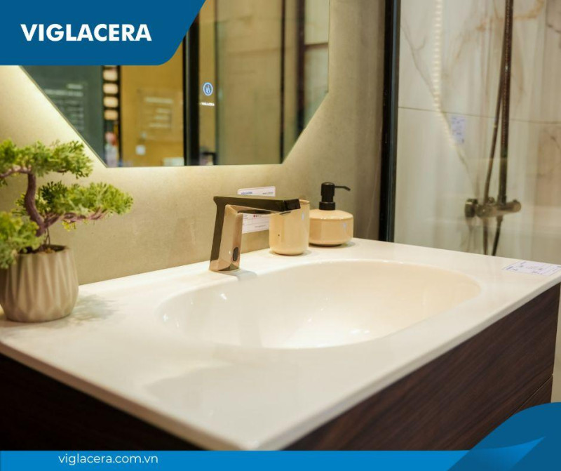 Viglacera giải bài toán đồng bộ hóa phòng tắm với Hệ sinh thái VLXD xanh