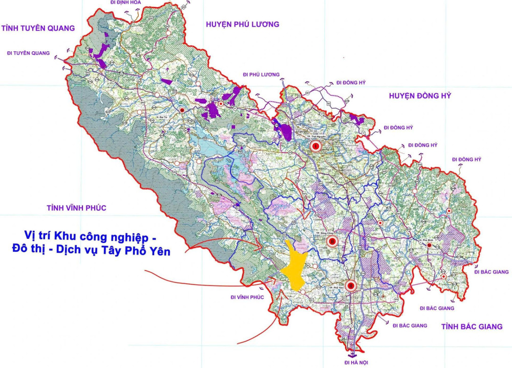 Viglacera Approved as Investor of the Investment, Construction and Infrastructure Business Project of Tay Pho Yen Industrial Park (Phase 1) in Thai Nguyen