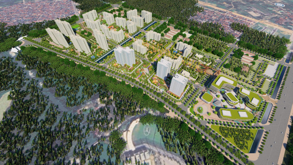 Official Groundbreaking: Tien Duong 1 Social Housing Project to Use Green Materials