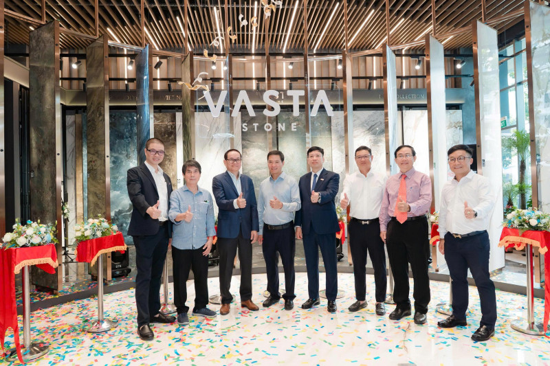 Viglacera Inaugurates Vasta Stone Signature Showroom at The River Thu Thiem, Ho Chi Minh City